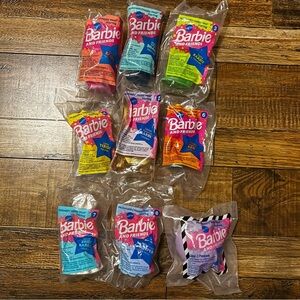 NWT (lot of 9) Unopened‎ 1994 Vtg Barbie and Friends Toy Collection McDonalds